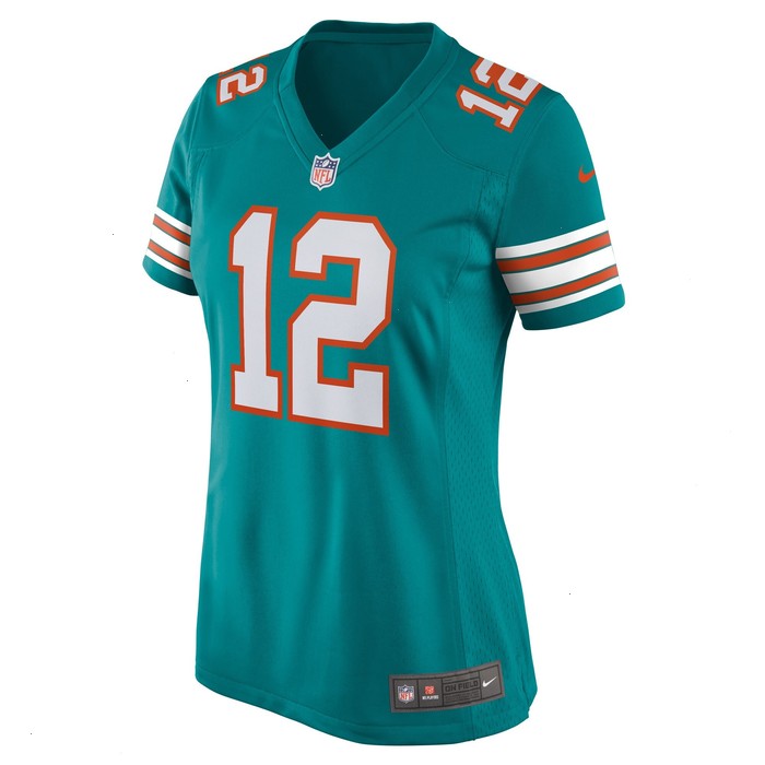 Bob Griese Miami Dolphins Nike Women's Retired Player Jersey - Aqua