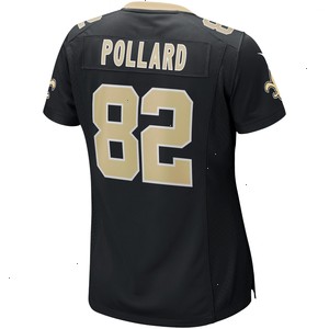 Bob Pollard New Orleans Saints Nike Women's Game Retired Player Jersey - Black