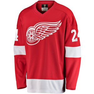 Bob Probert Detroit Red Wings Fanatics Branded Premier Breakaway Retired Player Jersey - Red