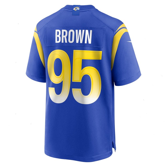 Bobby Brown III Los Angeles Rams Nike Team Game Jersey - Royal