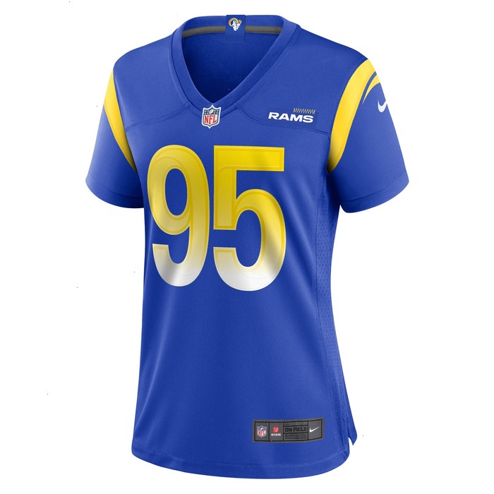 Bobby Brown III Los Angeles Rams Nike Women's Team Game Jersey - Royal