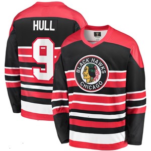 Bobby Hull Chicago Blackhawks Fanatics Branded Premier Breakaway Retired Player Jersey - Red