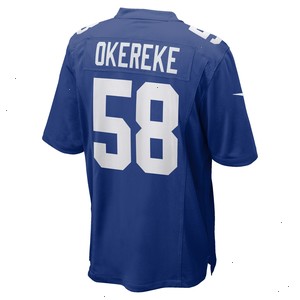 Bobby Okereke New York Giants Nike Game Player Jersey - Royal