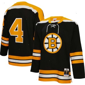 Bobby Orr Boston Bruins Mitchell & Ness 1971/72 Blue Line Player Jersey - Black