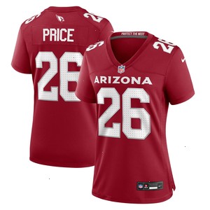 Bobby Price Arizona Cardinals Nike Women's Team Game Jersey - Cardinal