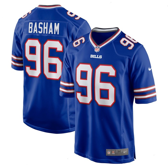 Boogie Basham Buffalo Bills Nike Game Player Jersey - Royal