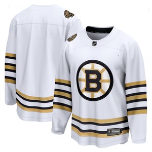 Boston Bruins Fanatics Branded 100th Anniversary Premier Breakaway Jersey - White