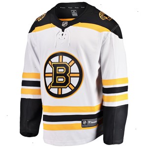 Boston Bruins Fanatics Branded Breakaway Away Jersey - White