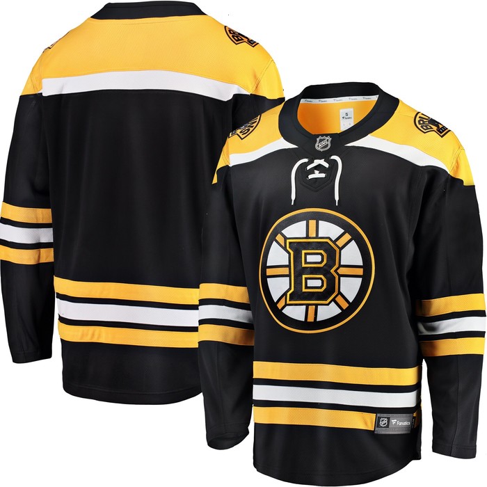 Boston Bruins Fanatics Branded Breakaway Home Jersey - Black