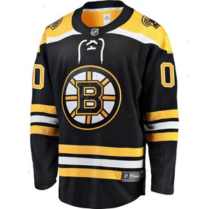 Boston Bruins Fanatics Branded Home Breakaway Custom Jersey - Black