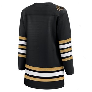  Boston Bruins Fanatics Branded Women's 100th Anniversary Premier Breakaway Jersey - Black