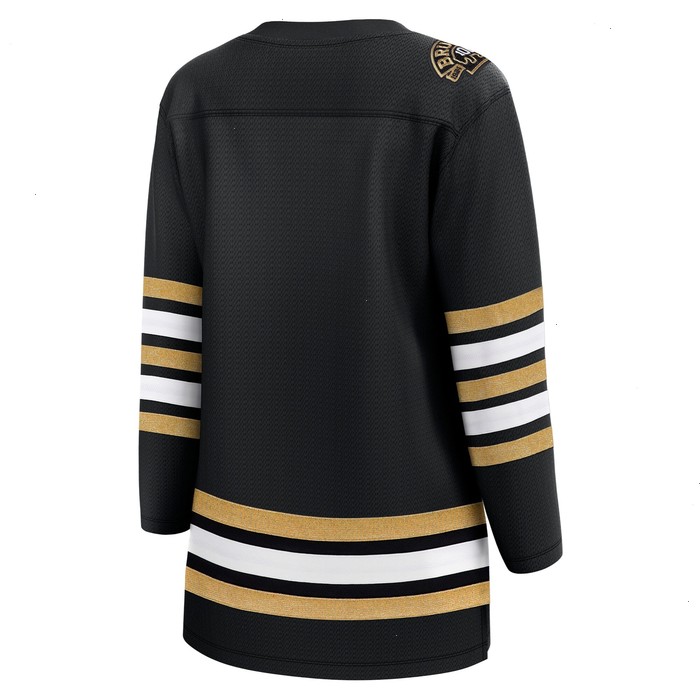 Boston Bruins Fanatics Branded Women's 100th Anniversary Premier Breakaway Jersey - Black