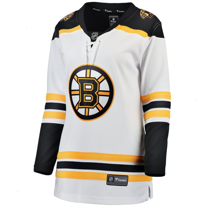 Boston Bruins Fanatics Branded Women's Away Breakaway Jersey - White