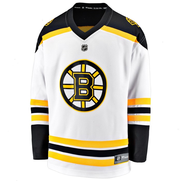 Boston Bruins Fanatics Branded Youth Breakaway Replica Away Jersey - White