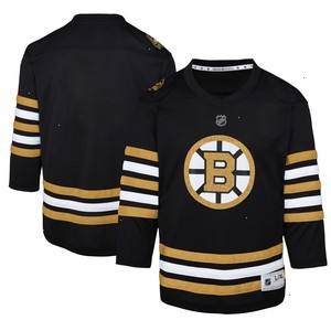 Boston Bruins Preschool 100th Anniversary Replica Jersey - Black