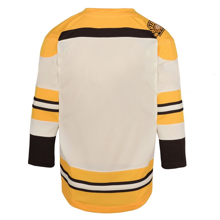 Boston Bruins Preschool 100th Anniversary Replica Jersey - Cream