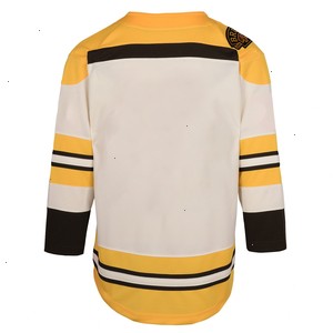  Boston Bruins Youth 100th Anniversary Premier Jersey - Cream