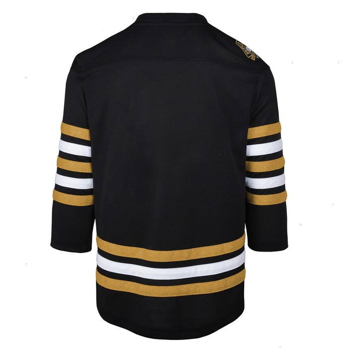 Boston Bruins Youth 100th Anniversary Replica Jersey - Black