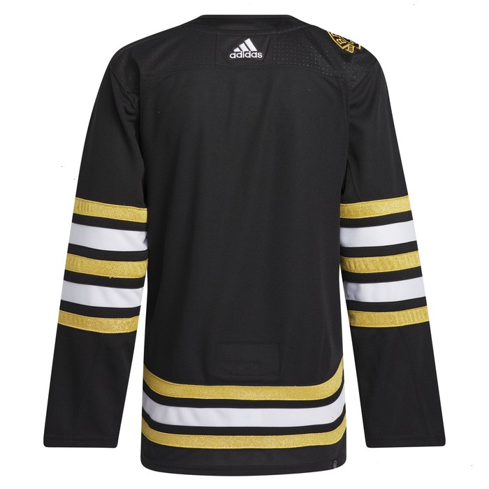 Boston Bruins adidas 100th Anniversary Primegreen Authentic Jersey - Black