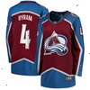 Bowen Byram Colorado Avalanche Fanatics Branded Women's Home Breakaway Player Jersey - Burgundy