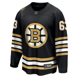 Brad Marchand Boston Bruins Fanatics Branded 100th Anniversary Premier Breakaway Player Jersey - Black