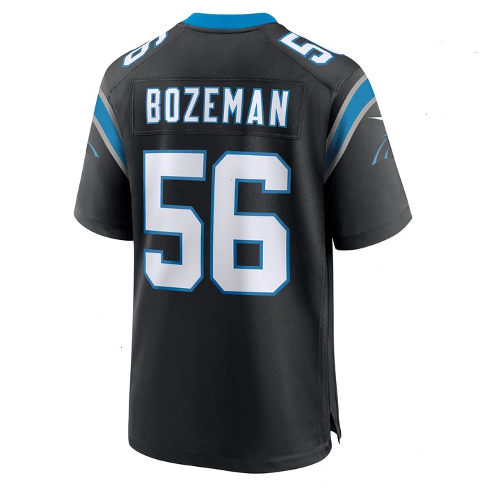 Bradley Bozeman Carolina Panthers Nike Team Game Jersey - Black