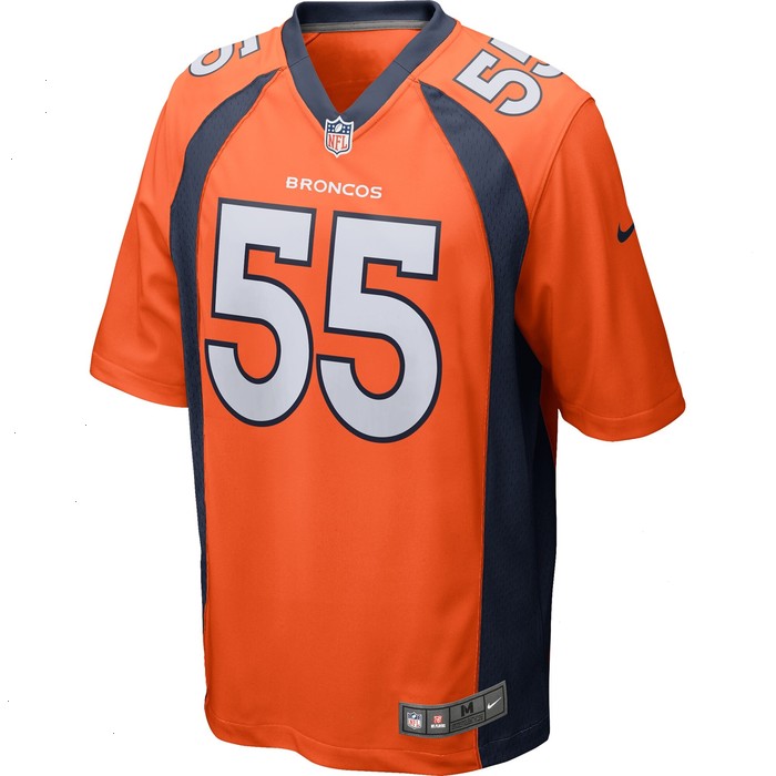 Bradley Chubb Denver Broncos Nike Game Jersey - Orange