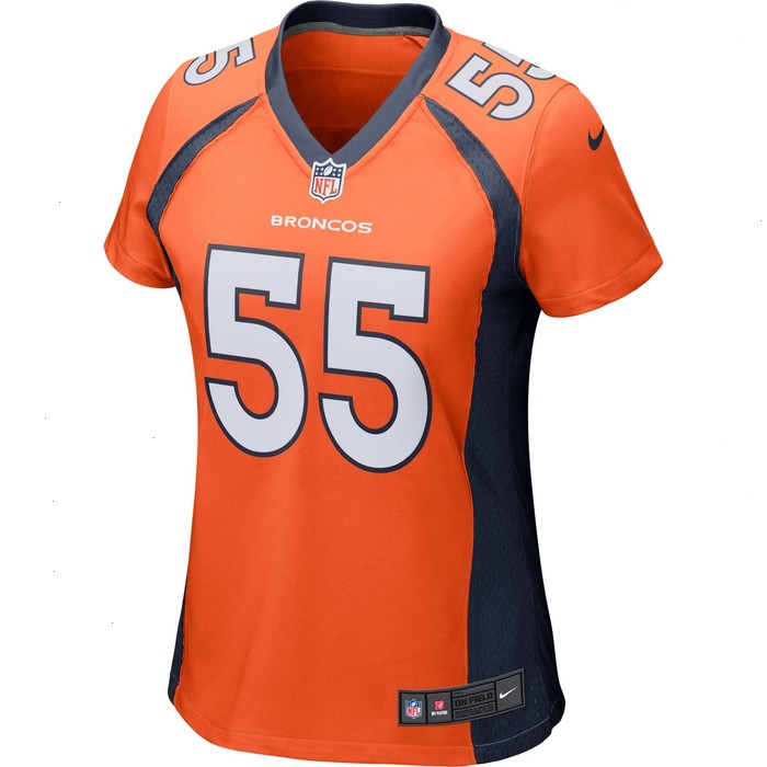 Bradley Chubb Denver Broncos Nike Women's Game Player Jersey - Orange