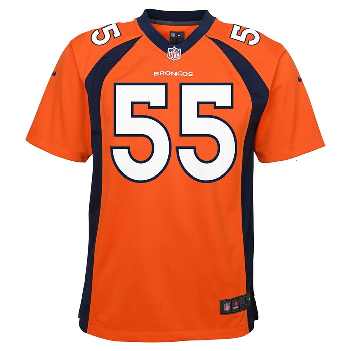 Bradley Chubb Denver Broncos Nike Youth Game Jersey - Orange