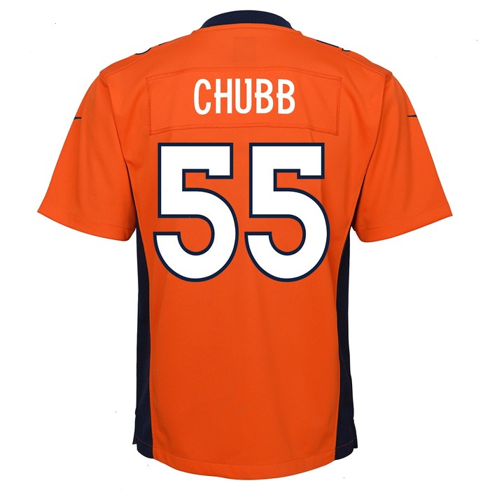 Bradley Chubb Denver Broncos Nike Youth Game Jersey - Orange