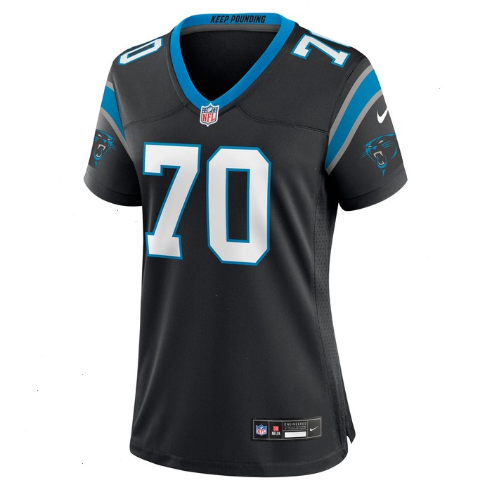 Brady Christensen Carolina Panthers Nike Women's Team Game Jersey - Black