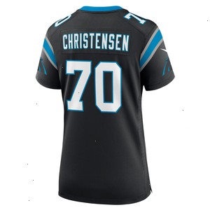 Brady Christensen Carolina Panthers Nike Women's Team Game Jersey - Black