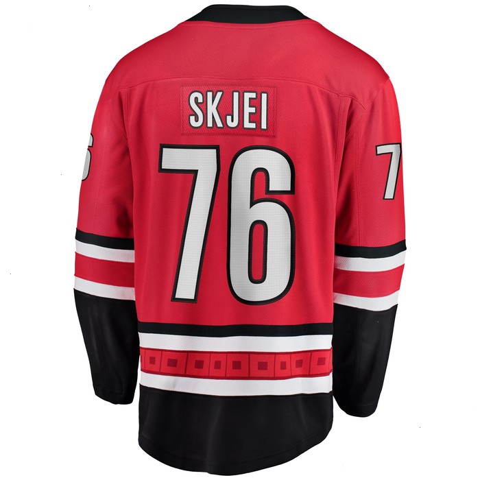 Brady Skjei Carolina Hurricanes Fanatics Branded Alternate Breakaway Player Jersey - Red