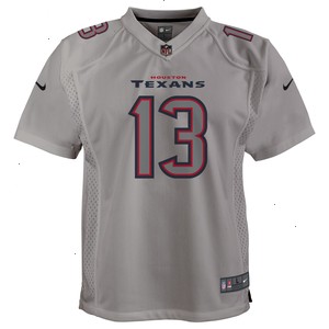 Brandin Cooks Houston Texans Nike Youth Atmosphere Game Jersey - Gray