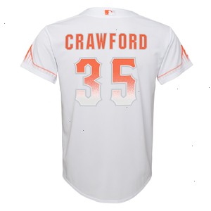 Brandon Crawford San Francisco Giants Nike Toddler City Connect Replica Player Jersey - White