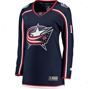 Brandon Dubinsky Columbus Blue Jackets Fanatics Branded Women's Breakaway Jersey - Navy