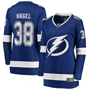 Brandon Hagel Tampa Bay Lightning Fanatics Branded Women's Home Breakaway Player Jersey - Blue