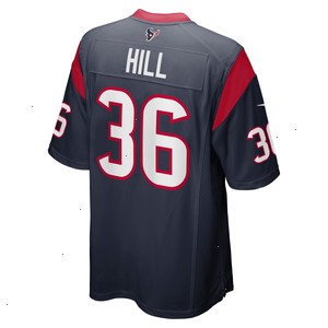 Brandon Hill Houston Texans Nike Team Game Jersey - Navy