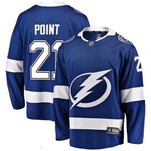 Brayden Point Tampa Bay Lightning Fanatics Branded Home Breakaway Player Jersey - Blue