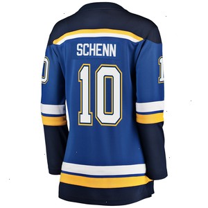 Brayden Schenn St. Louis Blues Fanatics Branded Women's Breakaway Player Jersey - Blue