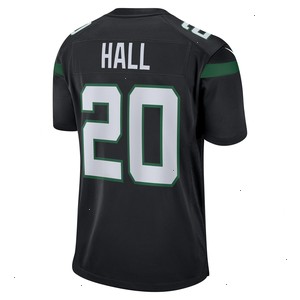 Breece Hall New York Jets Nike Alternate Game Player Jersey - Stealth Black