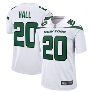 Breece Hall New York Jets Nike Away Game Player Jersey - White