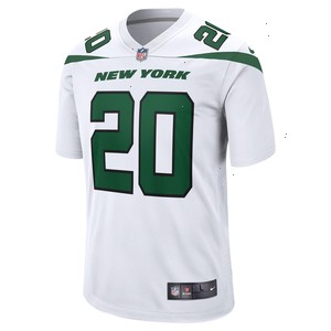 Breece Hall New York Jets Nike Away Game Player Jersey - White