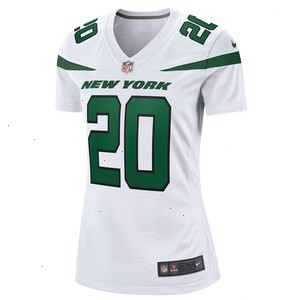 Breece Hall New York Jets Nike Women's Away Game Player Jersey - White