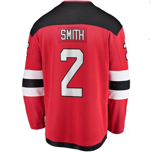 Brendan Smith New Jersey Devils Fanatics Branded Home Breakaway Player Jersey - Red