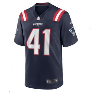 Brenden Schooler New England Patriots Nike Game Player Jersey - Navy