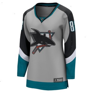 Brent Burns San Jose Sharks Fanatics Branded Women's 2020/21 Special Edition Breakaway Player Jersey - Gray