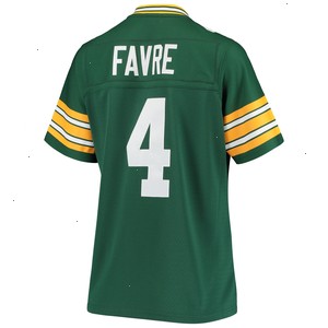 Brett Favre Green Bay Packers Mitchell & Ness Women's 1996 Legacy Replica Player Jersey - Green