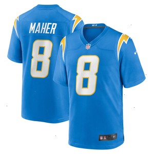 Brett Maher Los Angeles Chargers Nike Team Game Jersey - Powder Blue