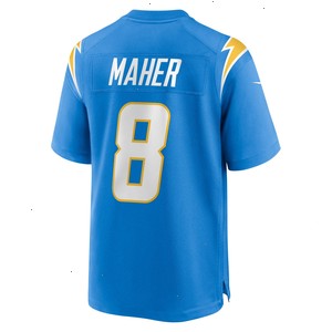 Brett Maher Los Angeles Chargers Nike Team Game Jersey - Powder Blue